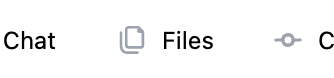 pull request files button